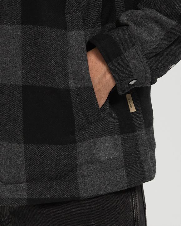 WOOL CHECK ALASKAN SHIRT JACKET