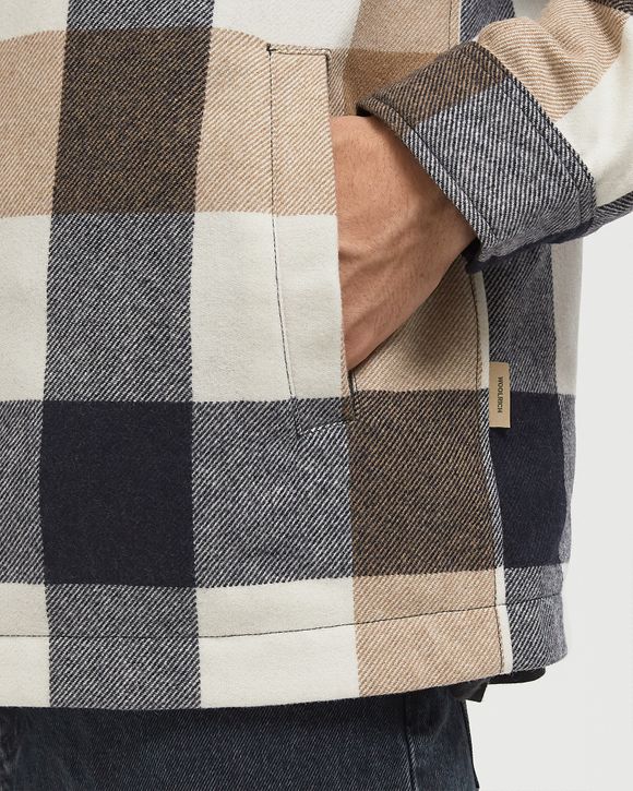 WOOL CHECK ALASKAN SHIRT JACKET