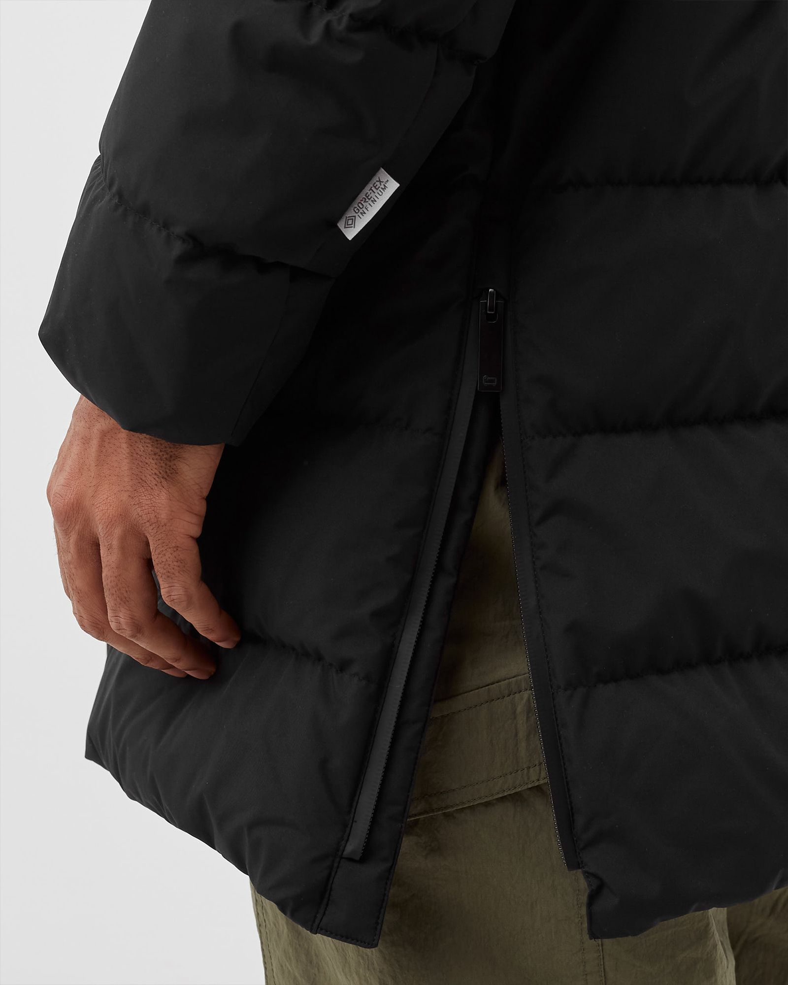 HIGH TECH QUILTED GORE-TEX LONG JACKET