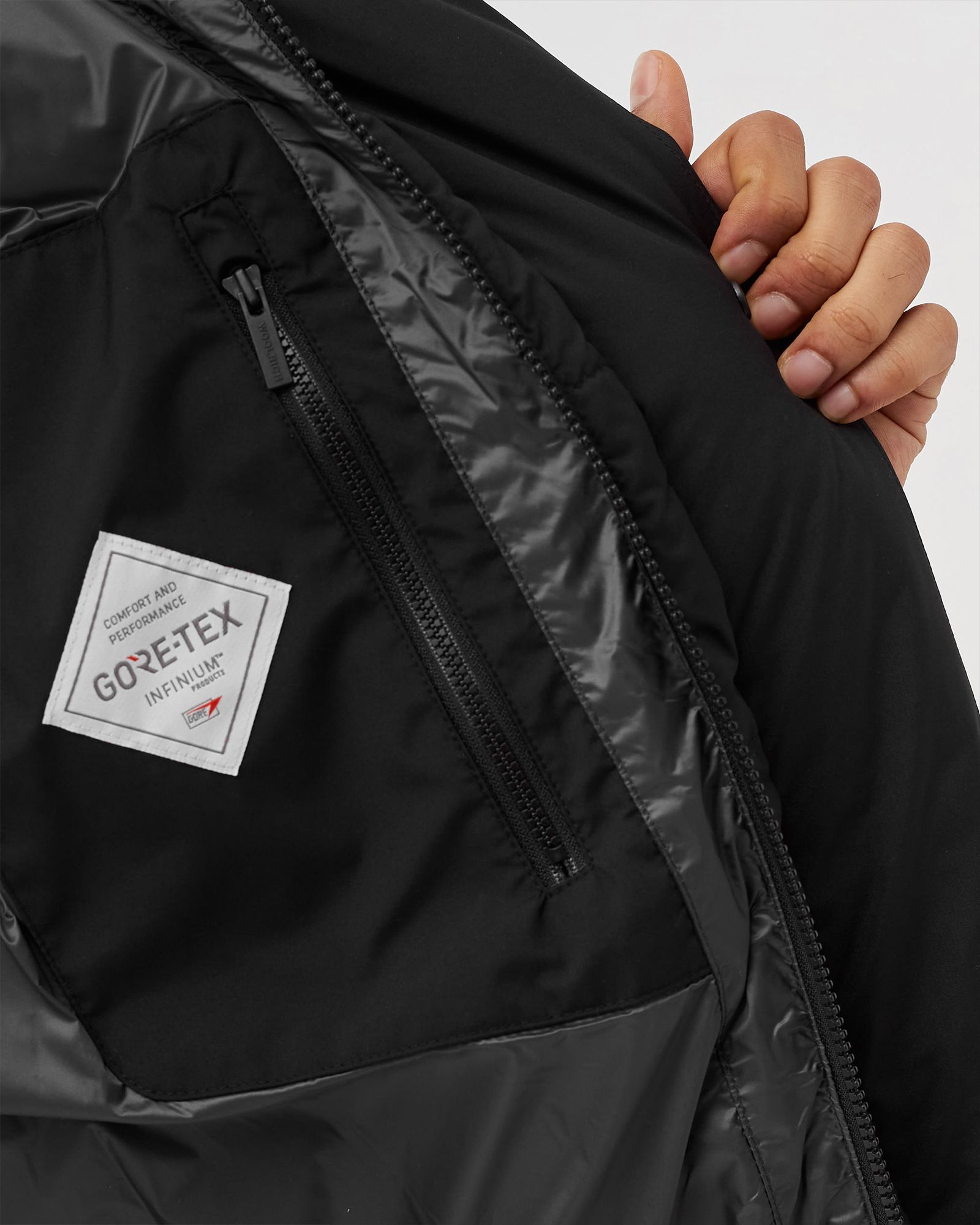 HIGH TECH QUILTED GORE-TEX LONG JACKET