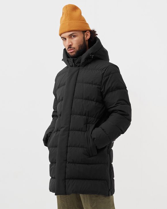 WOOLRICH HIGH TECH QUILTED GORE-TEX LONG JACKET Black - BLACK