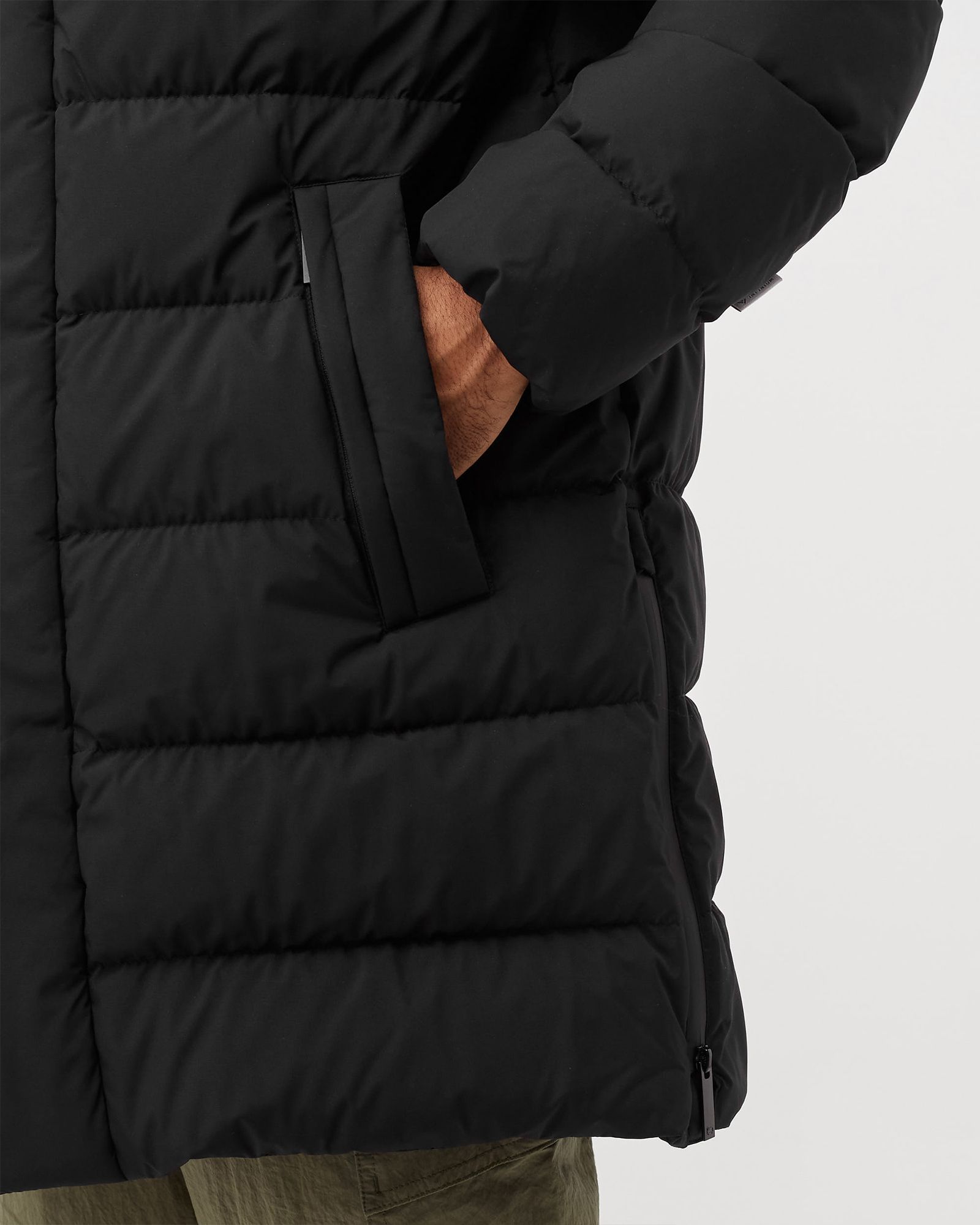 HIGH TECH QUILTED GORE-TEX LONG JACKET