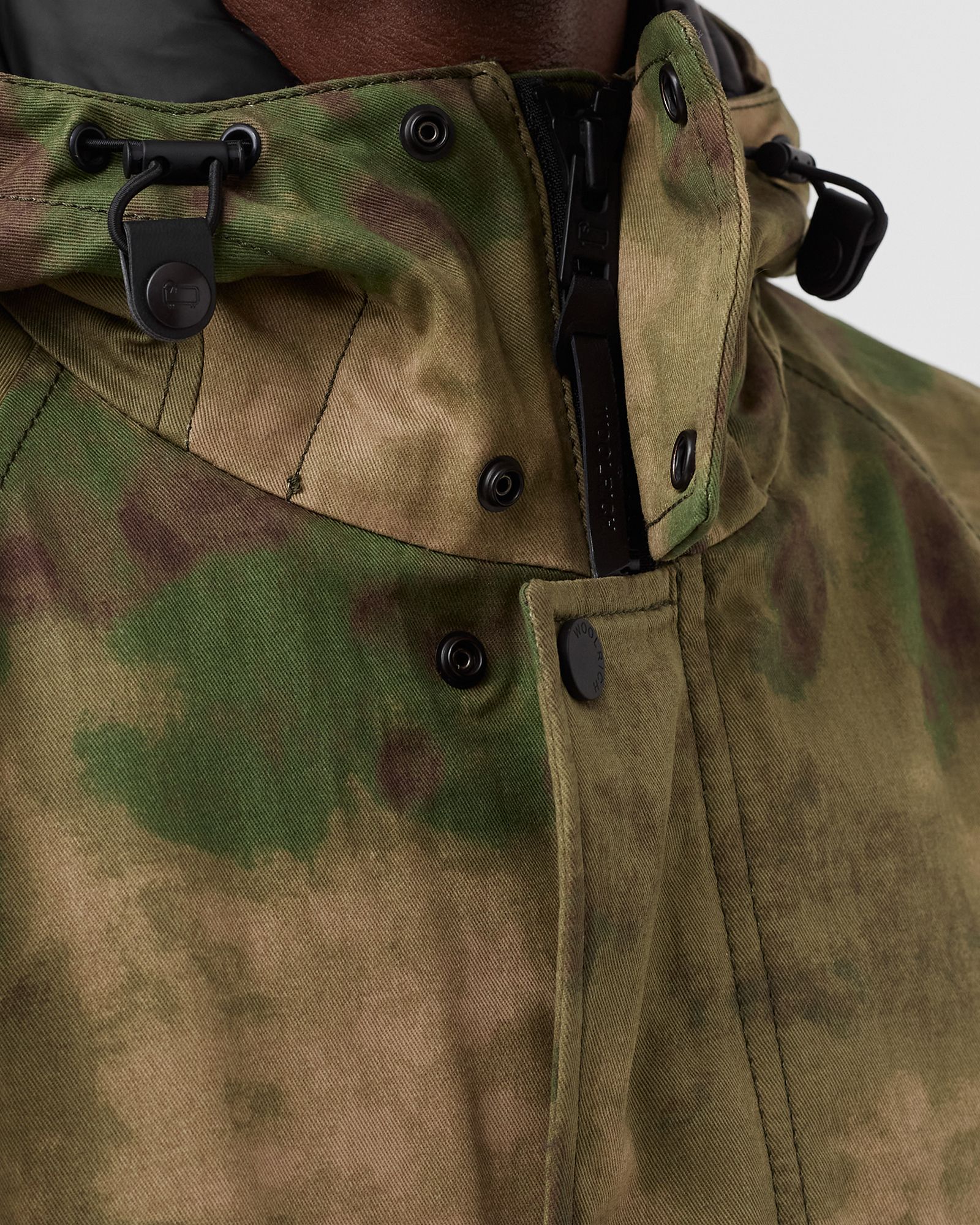 POLAR COTTON CAMO PARKA