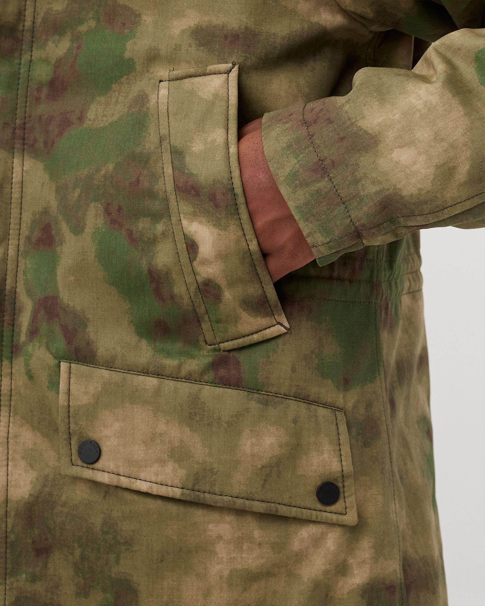 POLAR COTTON CAMO PARKA