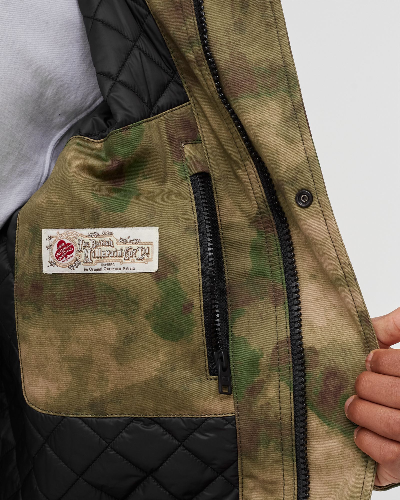 POLAR COTTON CAMO PARKA