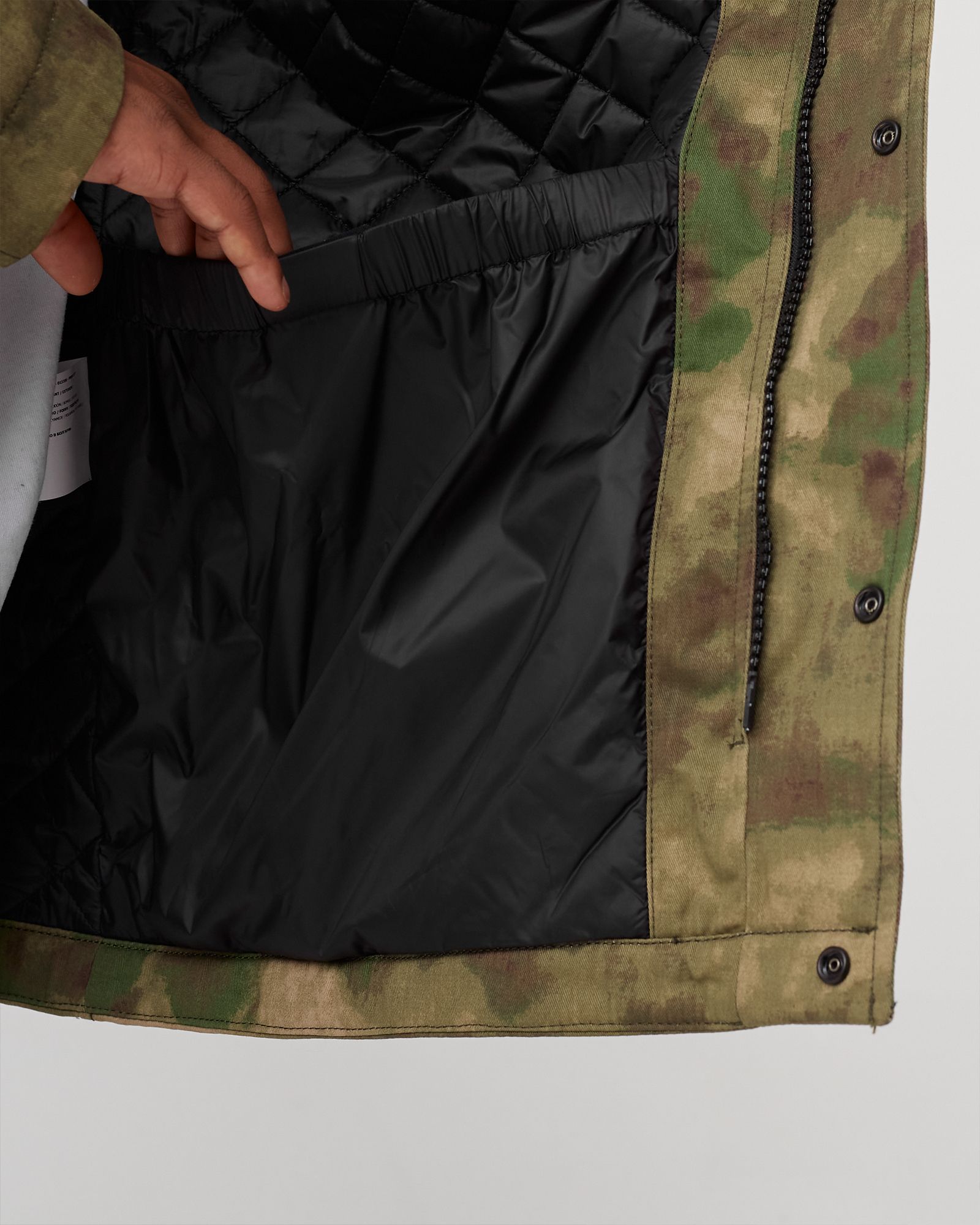 POLAR COTTON CAMO PARKA