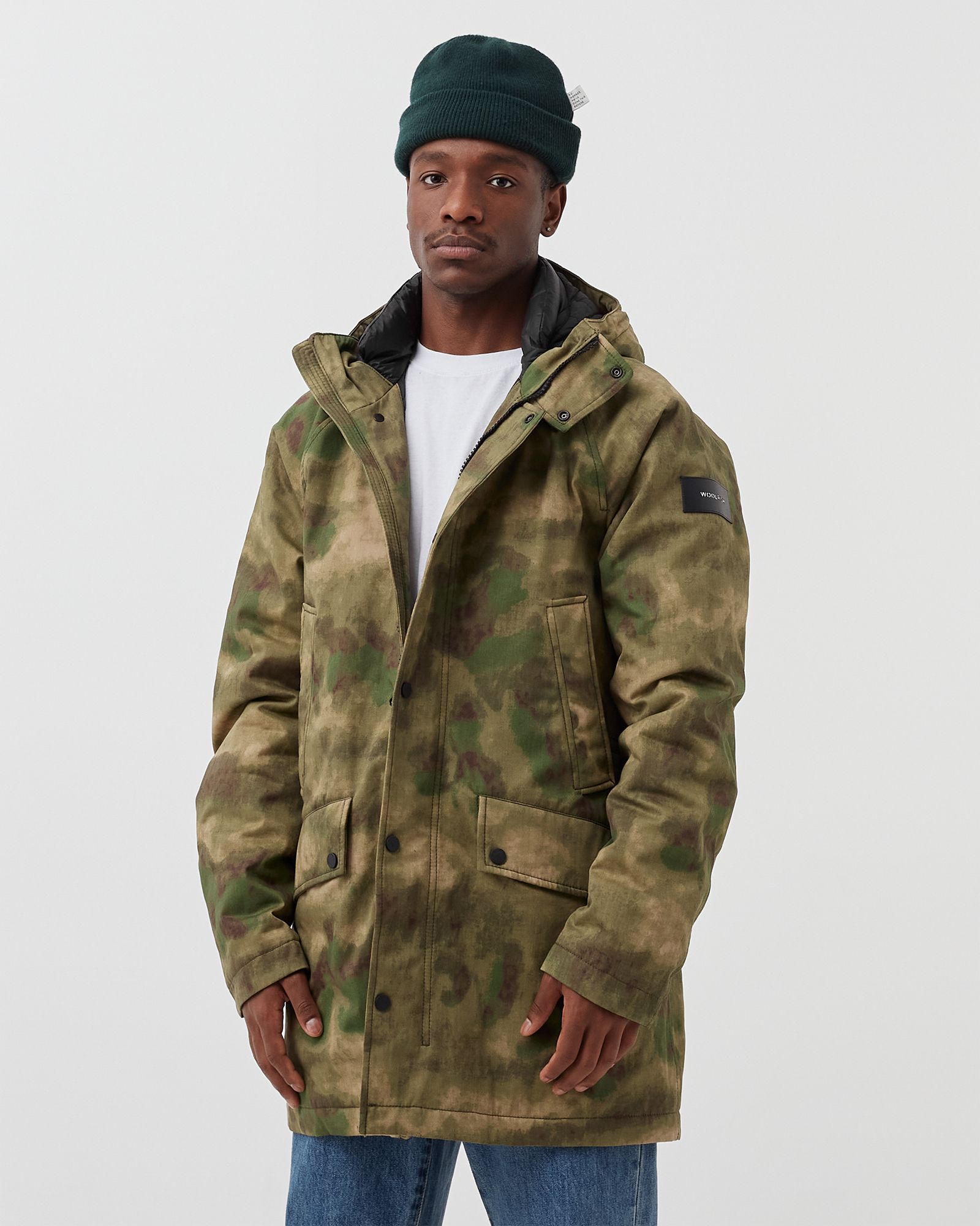 POLAR COTTON CAMO PARKA