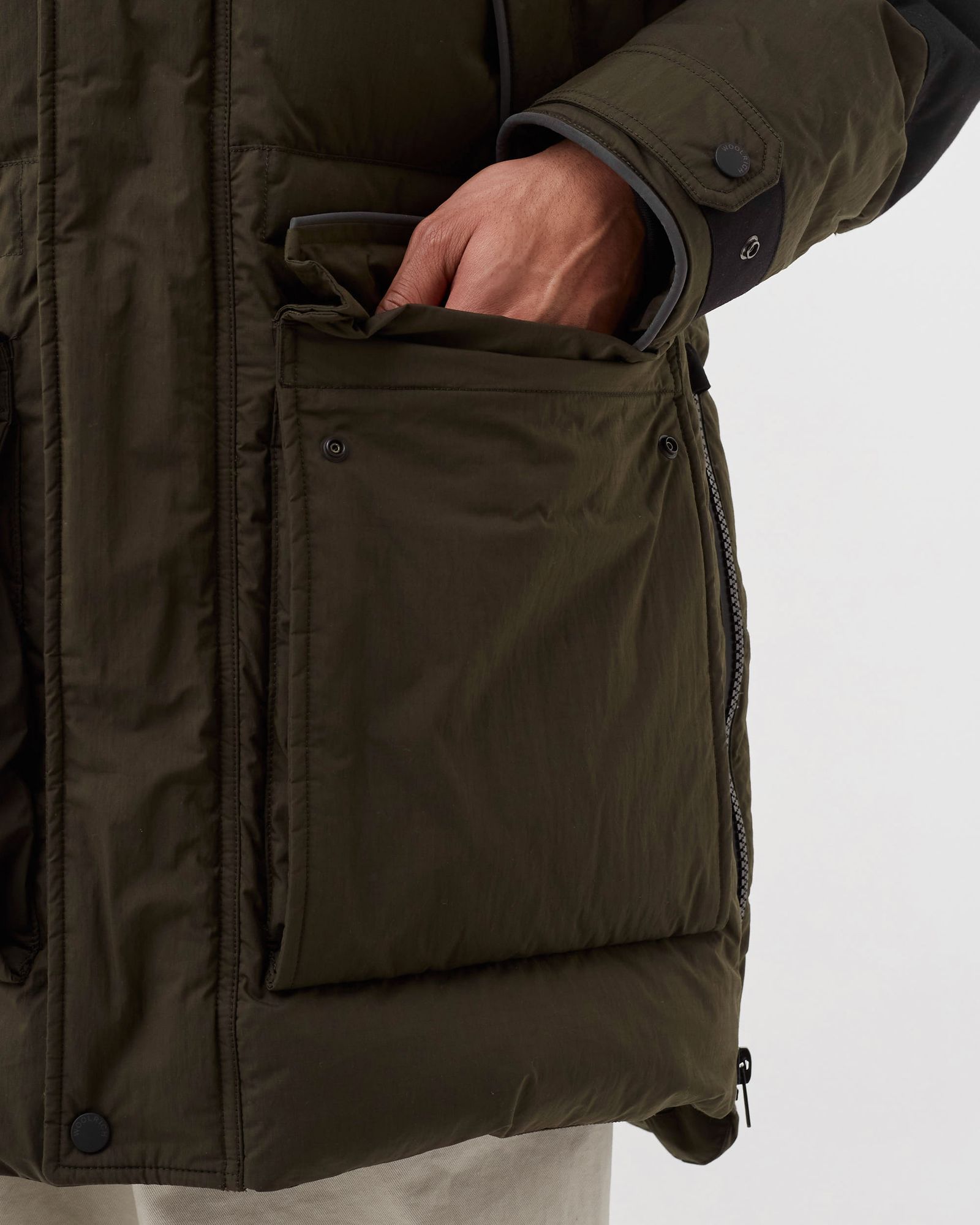 MIXED MEDIA TETON PARKA