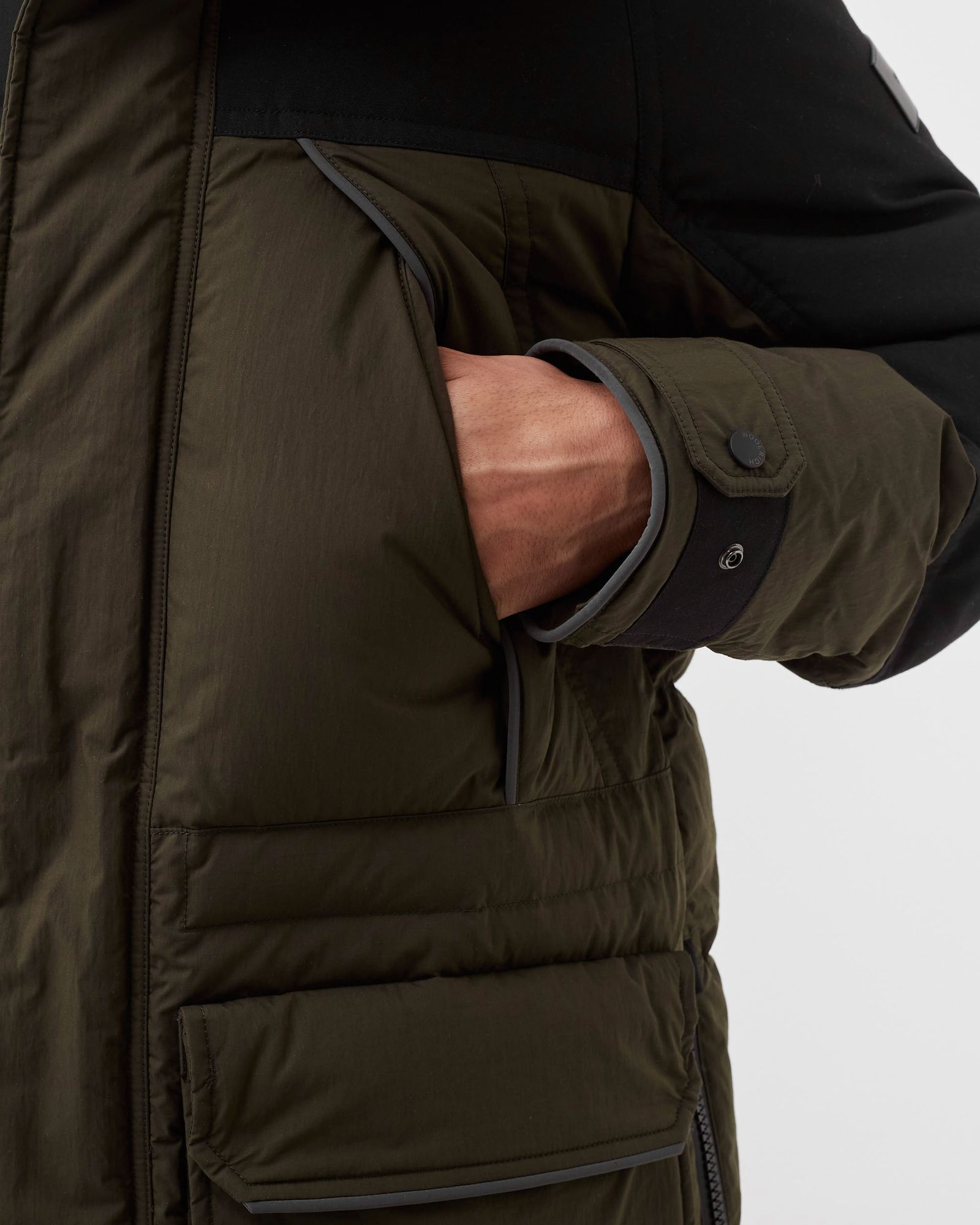 MIXED MEDIA TETON PARKA