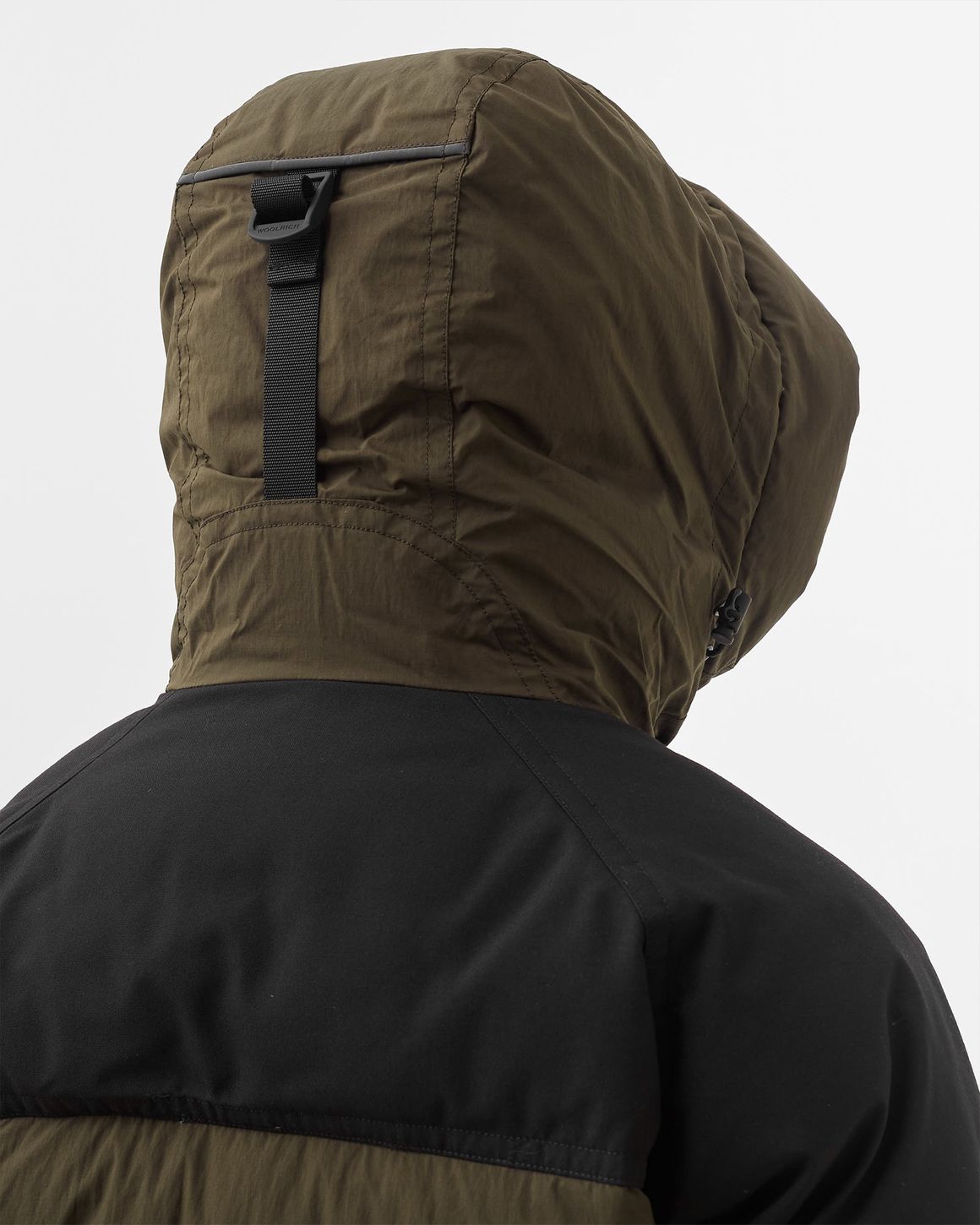 Woolrich Teton ミリタリーEVO DOWN Woolrich THE TETON Virgin Wool LP MOUNTAIN Down Jacket with
