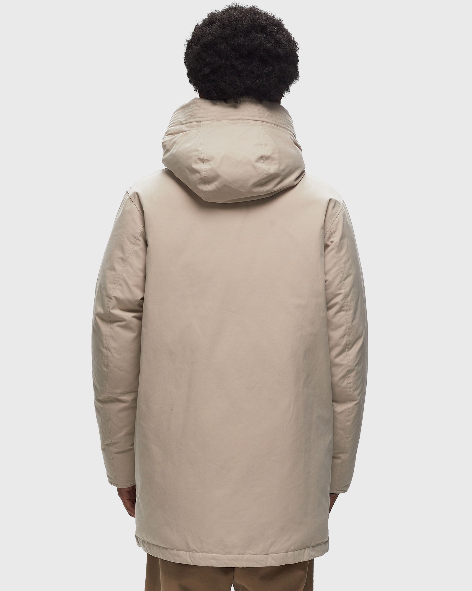 PEACHED COTTON ARCTIC PARKA