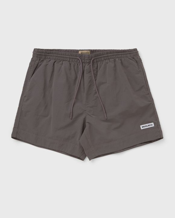 SOLID SWIM SHORTS
