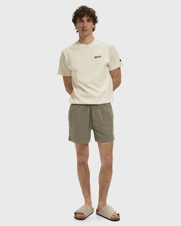 SOLID SWIM SHORTS
