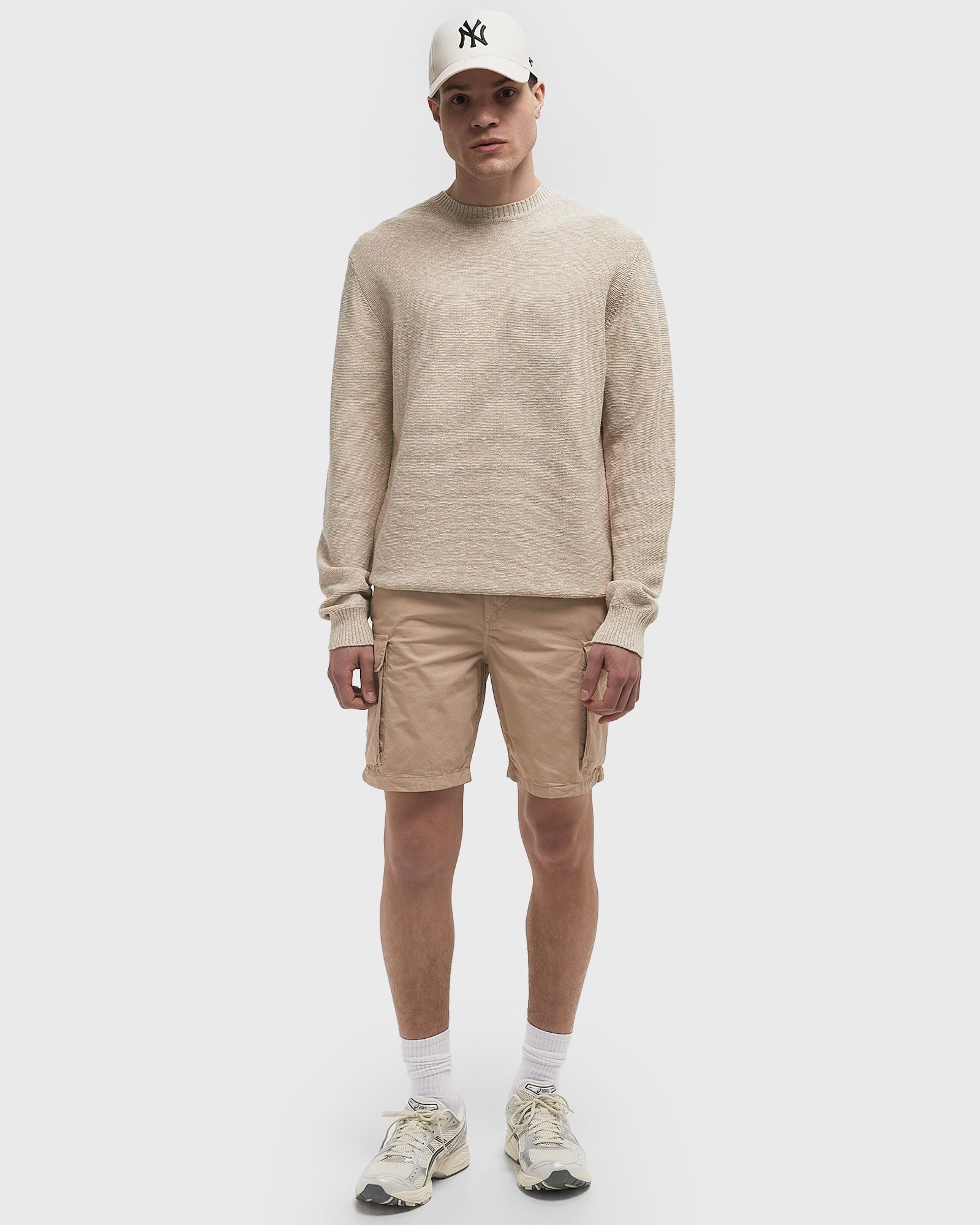 GABARDINE CARGO SHORTS