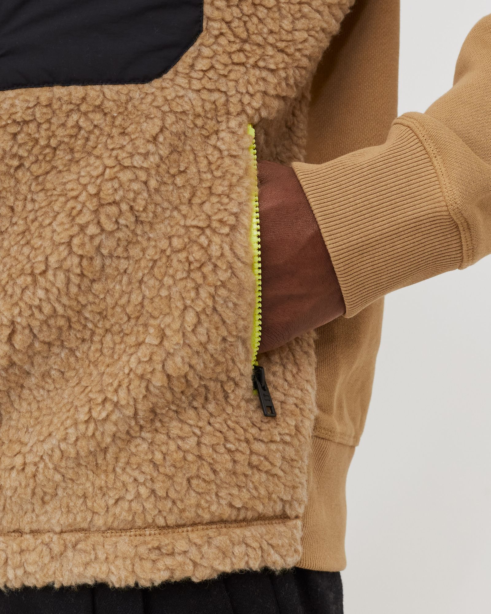 CURLY FLEECE FULL ZIP