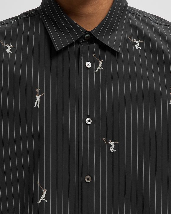 Relaxed Fit Embroidered Cotton Shirt