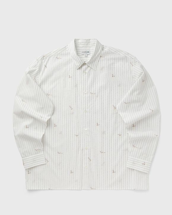 Relaxed Fit Embroidered Cotton Shirt