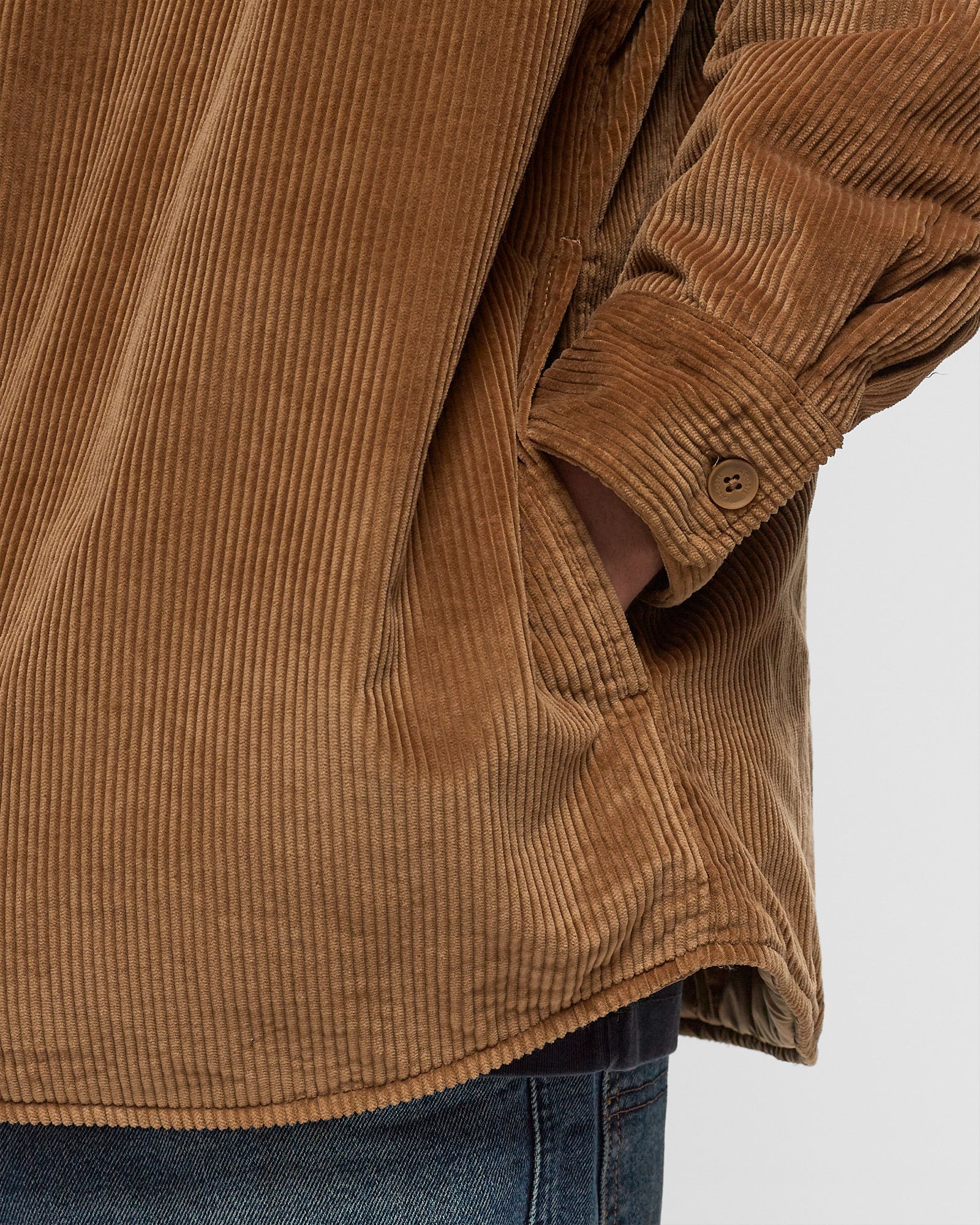OVERSIZED CORDUROY OVERSHIRT