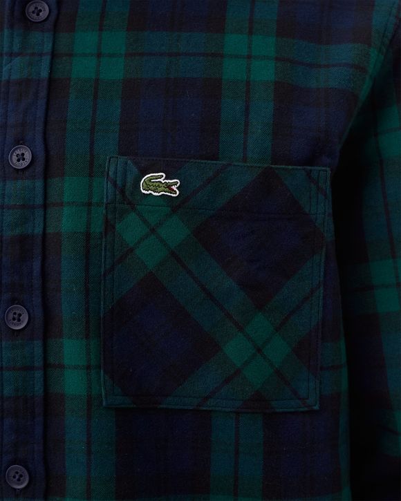Checkered Thick Flannel Overshirt