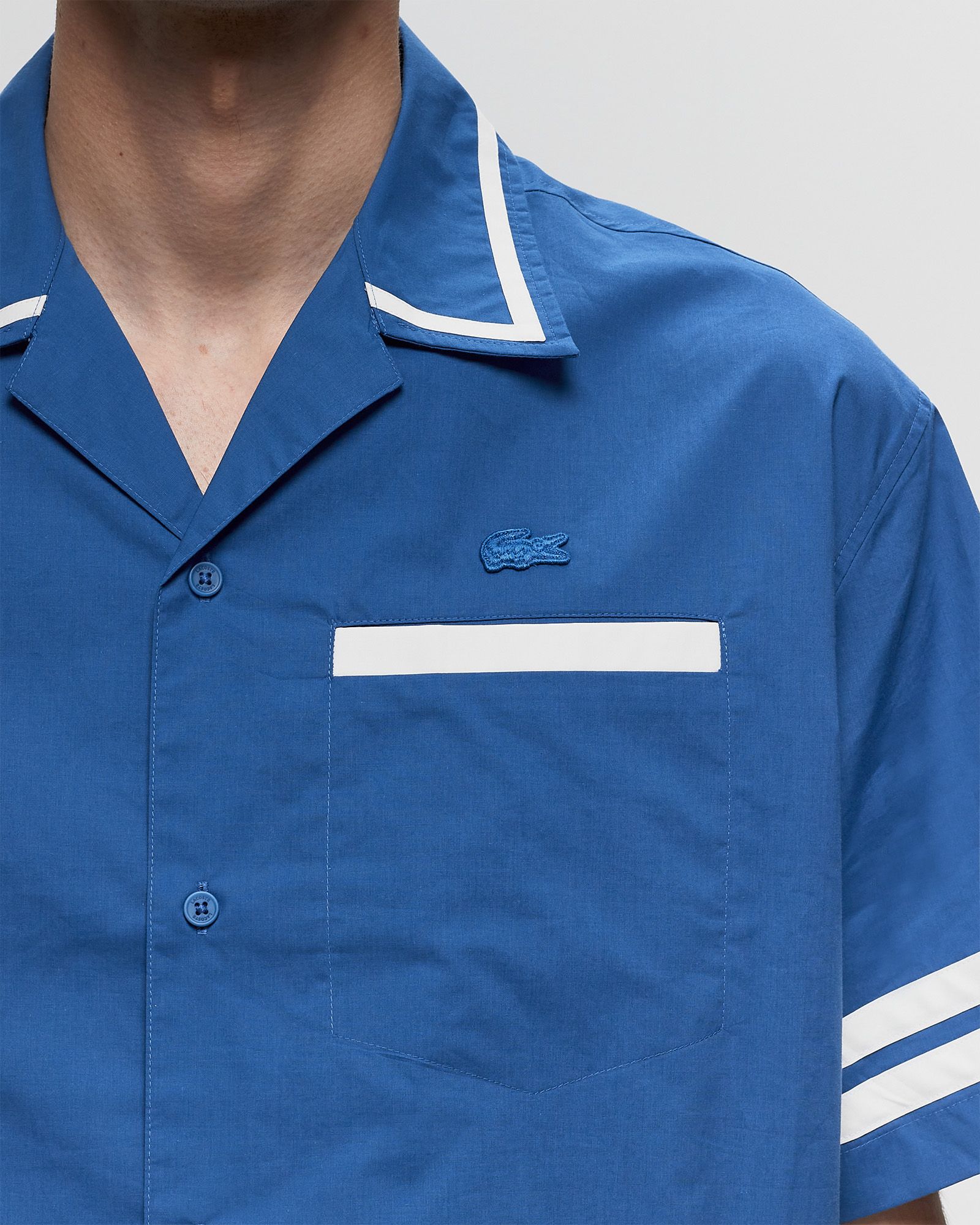 Back Print Cotton Twill Shirt