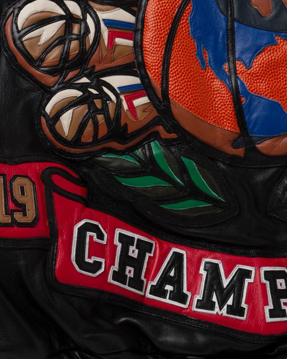 Jeff Hamilton Jeff Hamilton Chicago Bulls 3-peat Leather Jacket 1998