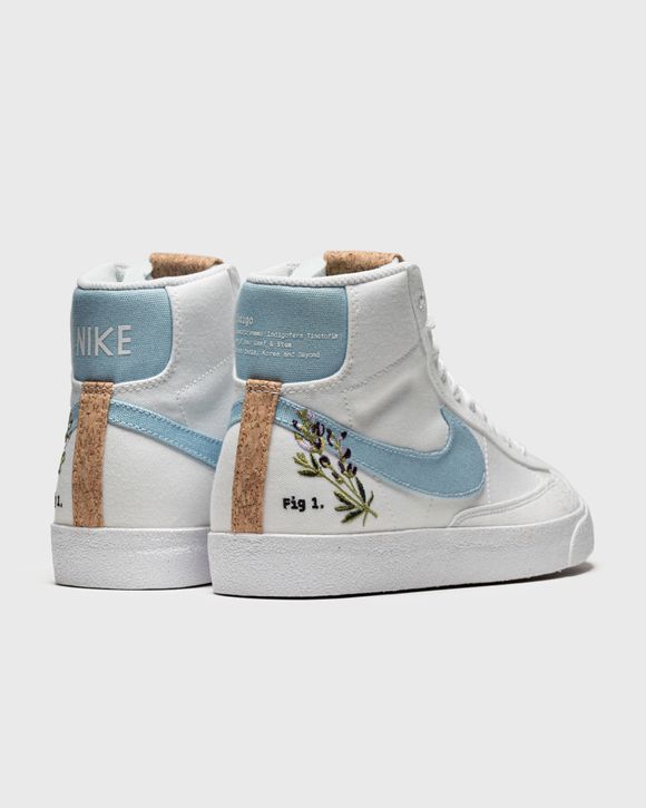 nike blazer mid 77 white indigo mens