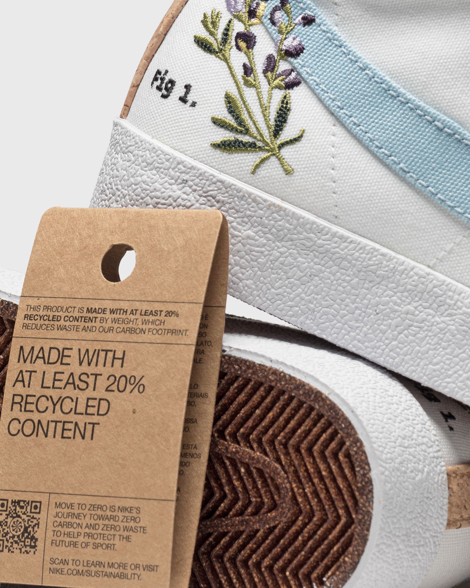 Blazer Mid '77 White 'Indigo'