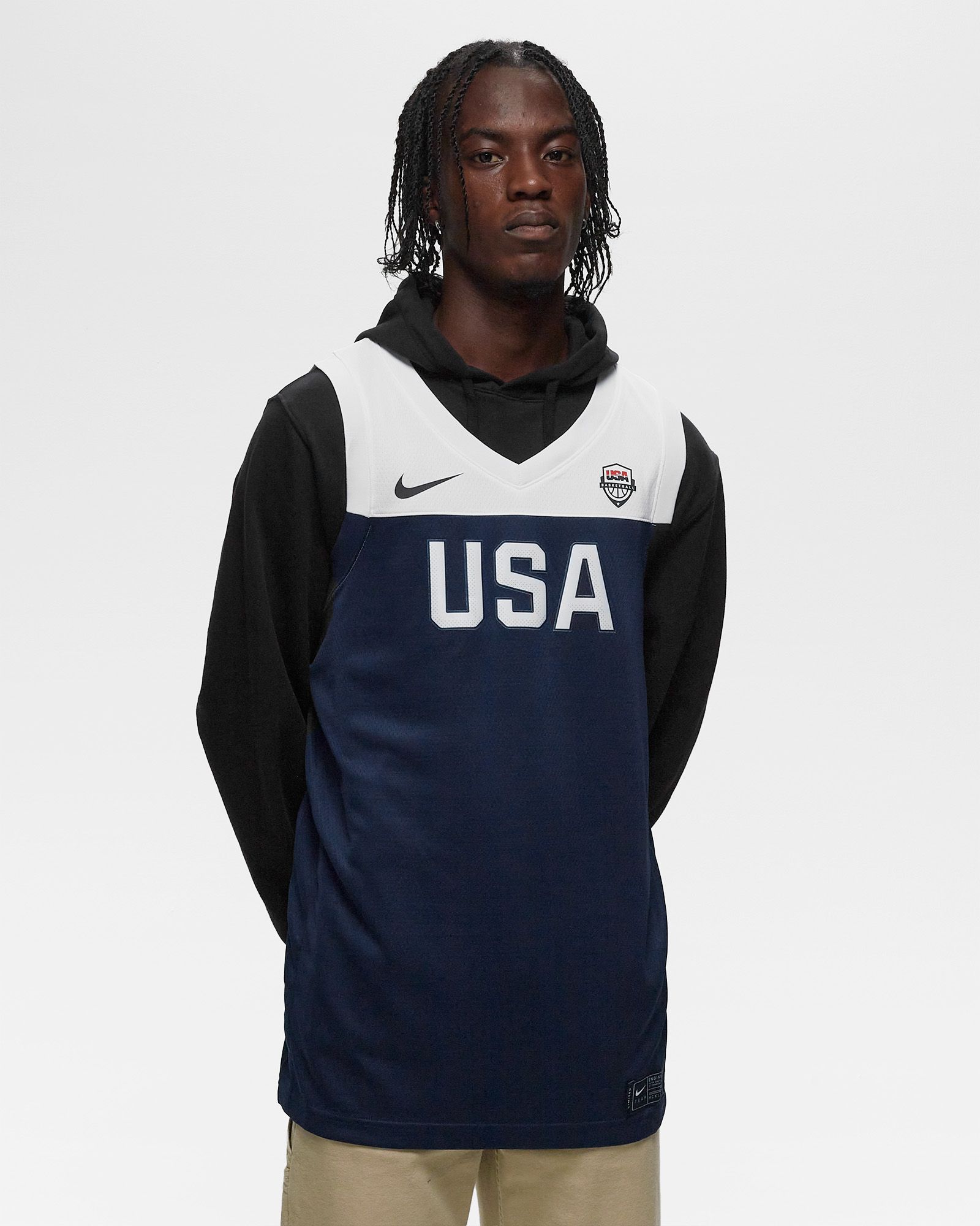 USA LIMITED ROAD BASKETBALL JERSEY 
