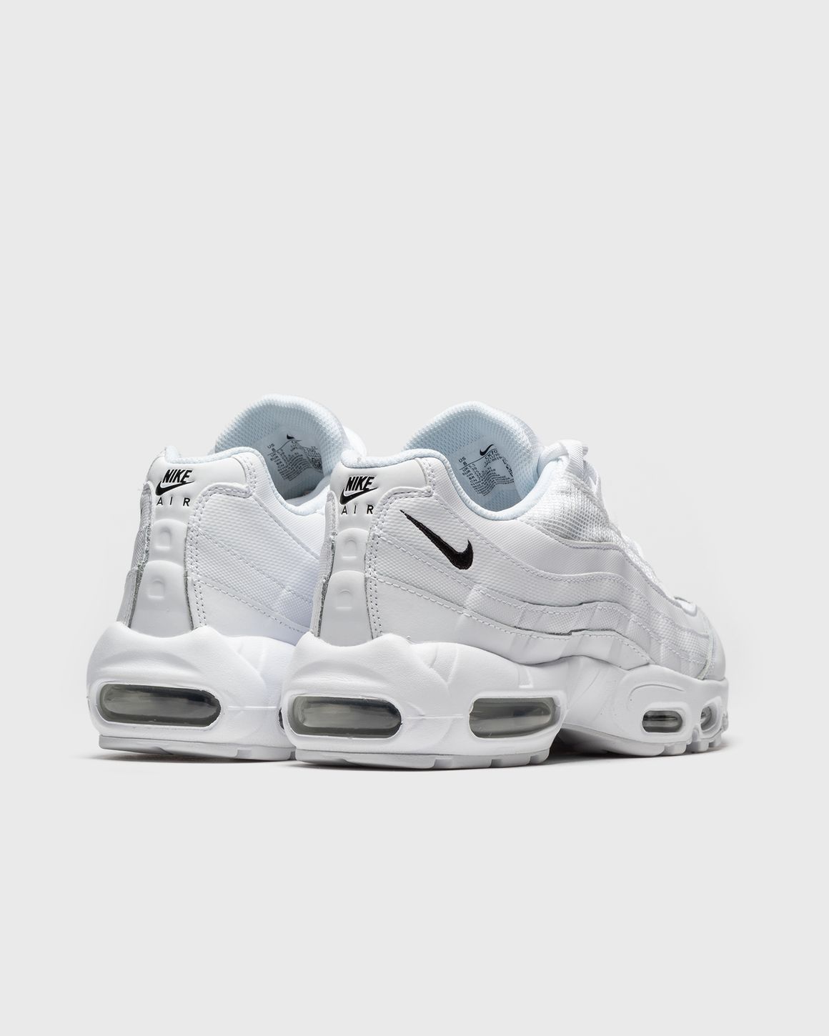 Nike Air Max 95 Essential White Pure Platinum Silver Mens