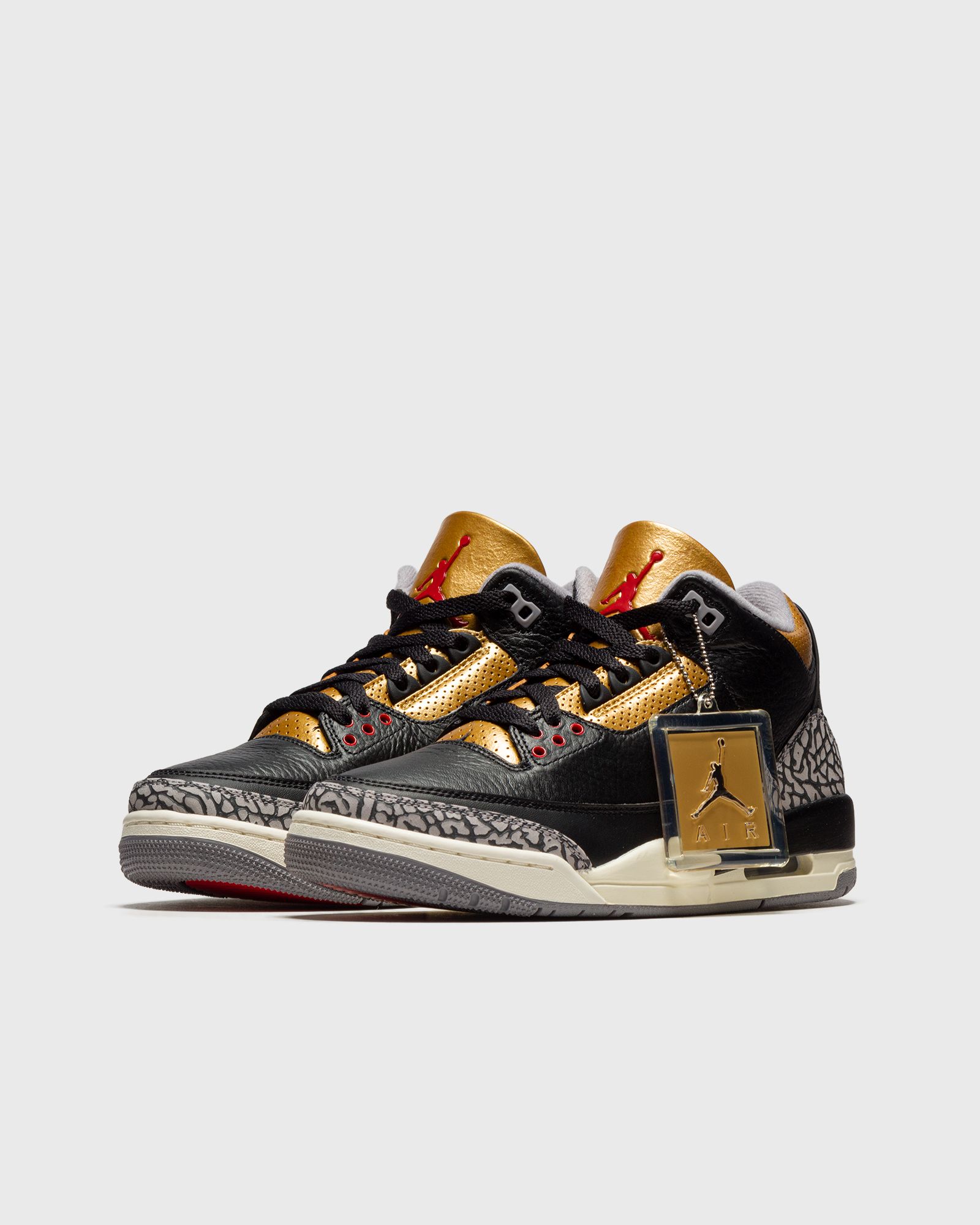 WMNS Air Jordan 3 Retro "Black Cement Gold"