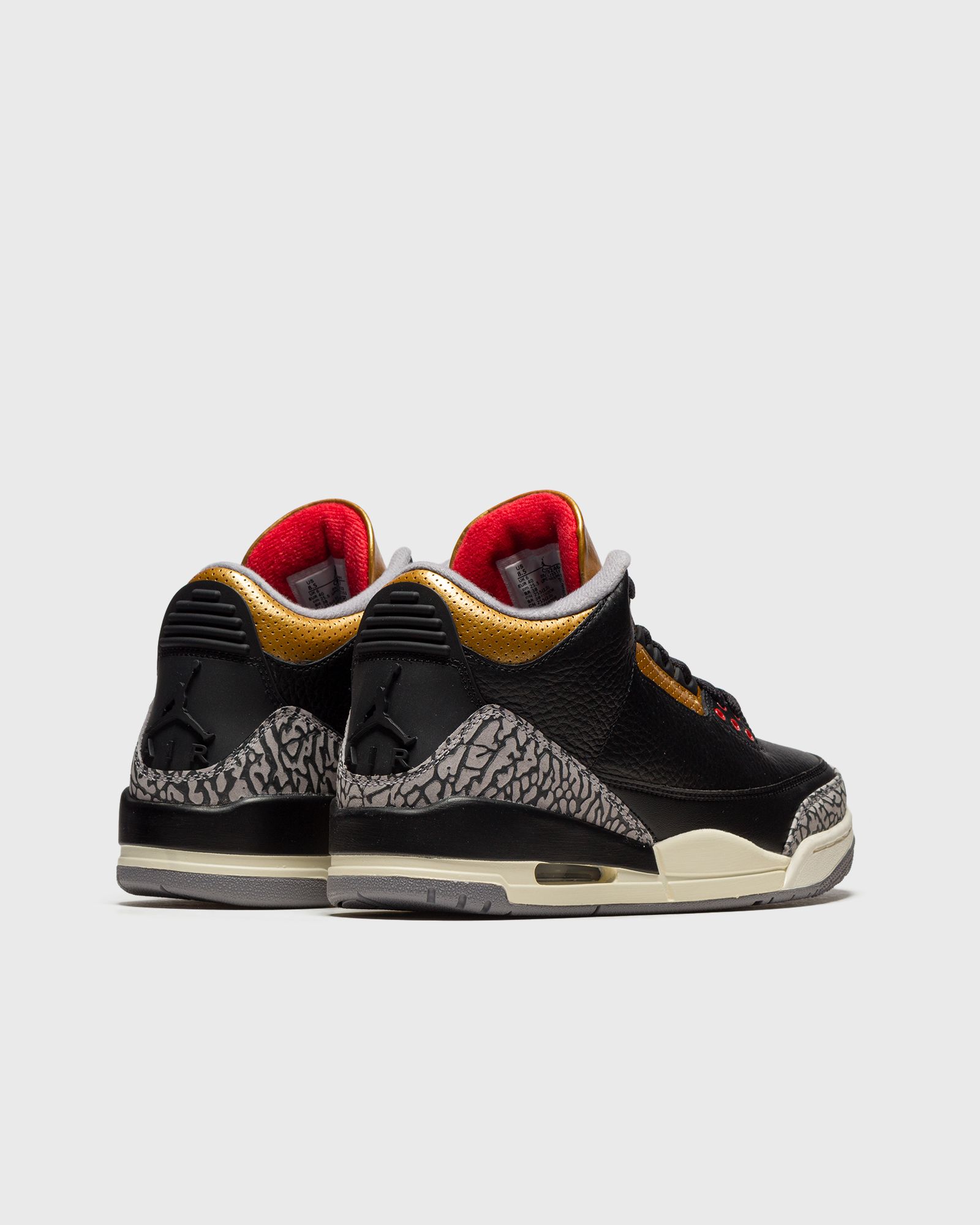 WMNS Air Jordan 3 Retro "Black Cement Gold"