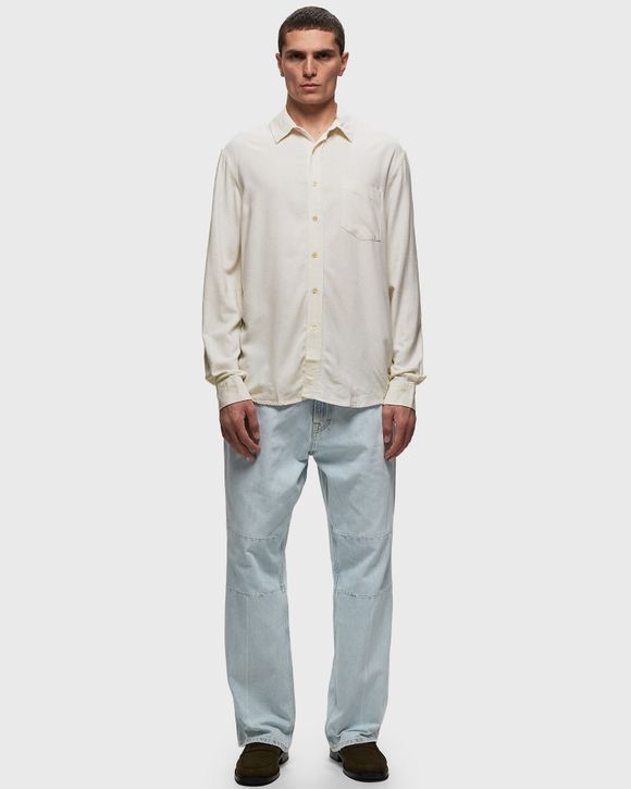 Our Legacy CLASSIC SHIRT White - WHITE SILK