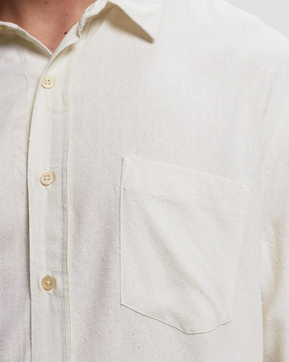 Tシャツ・カットソー OUR LEGACY FW25 CLASSIC SHIRT (COCSWS WHITE) Our Legacy Classic Shirt - White - Women | COCSWSSILK
