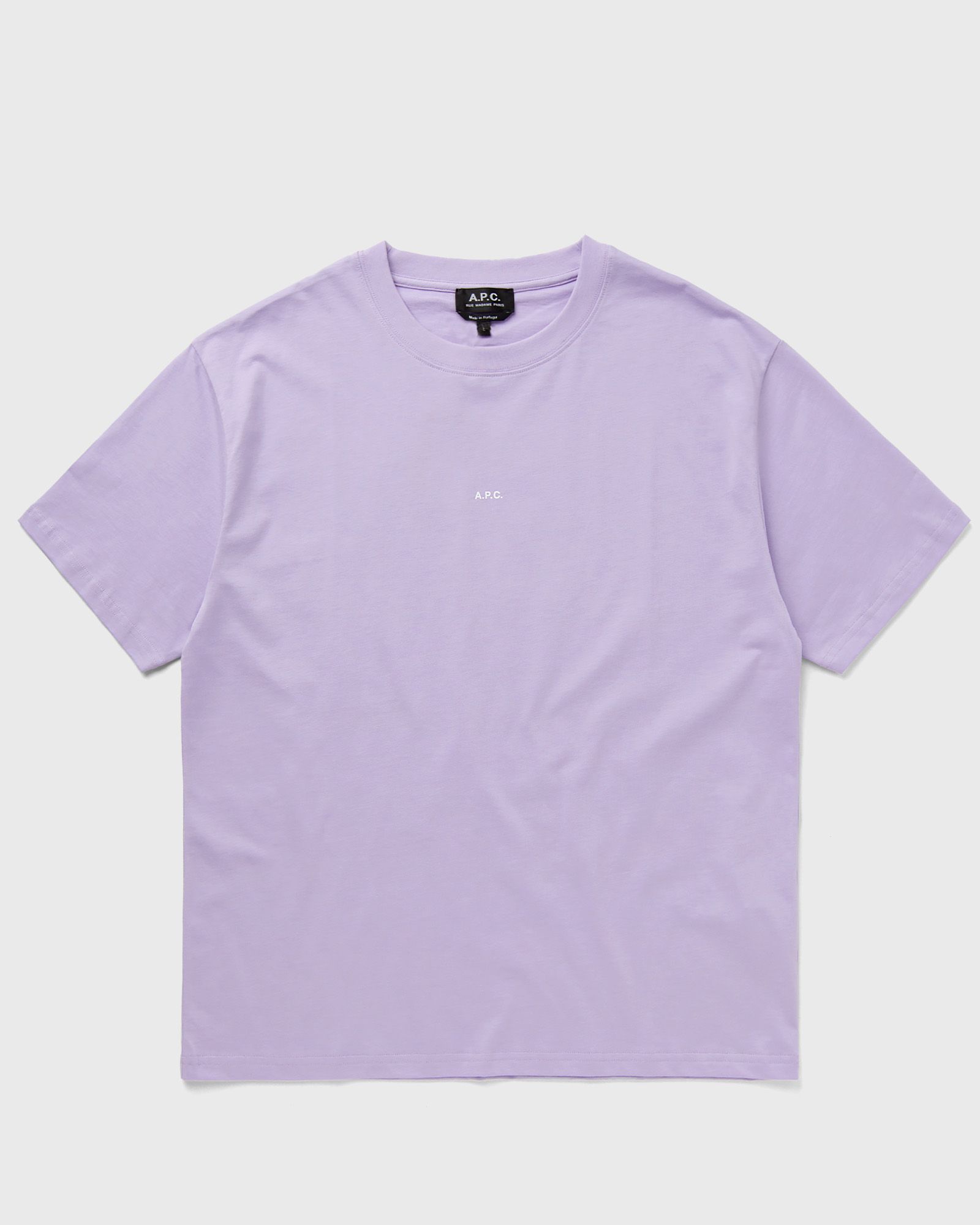 A.P.C. - t-shirt kyle men shortsleeves purple in größe:s