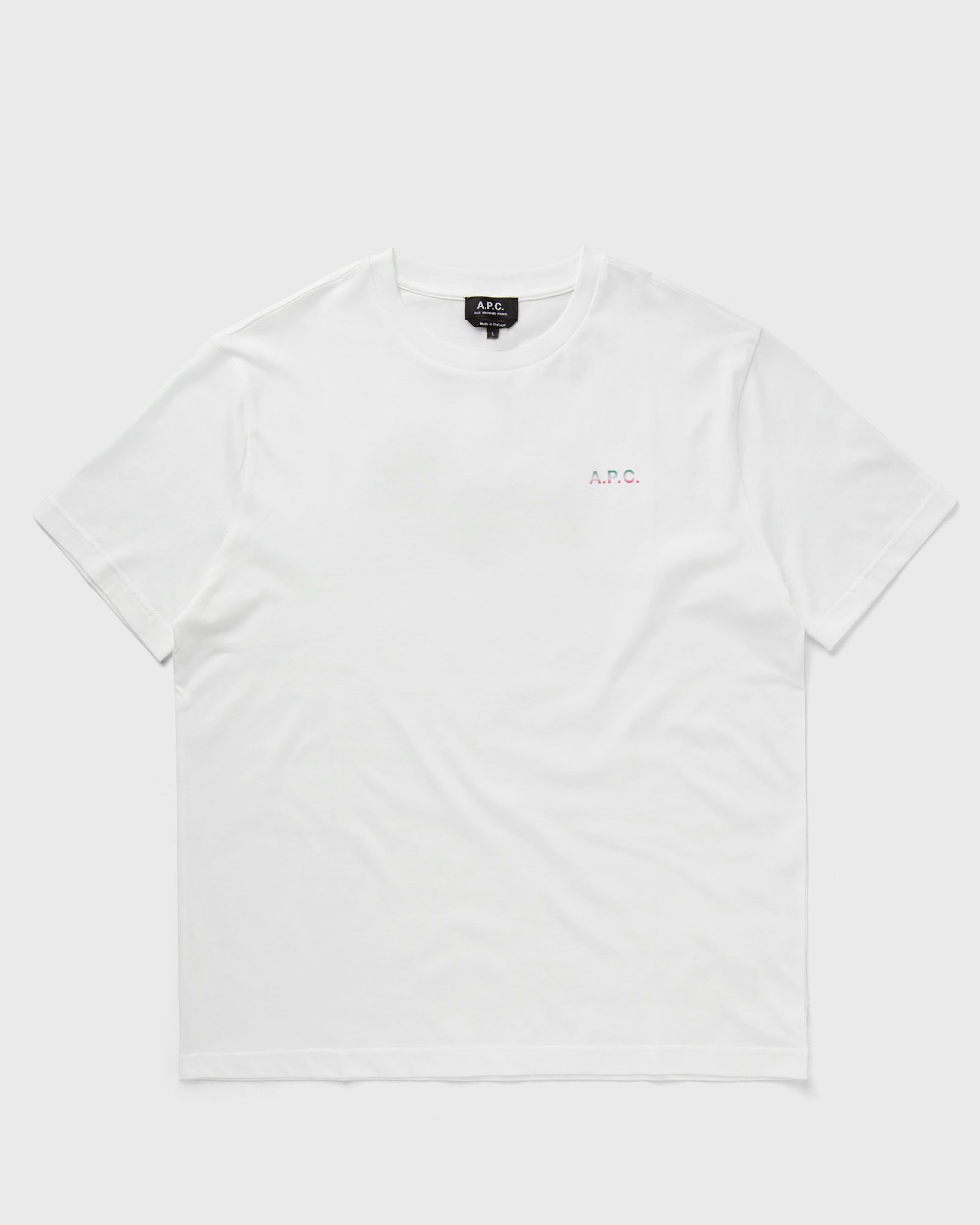 A.P.C. - t-shirt nolan men shortsleeves white in größe:xl