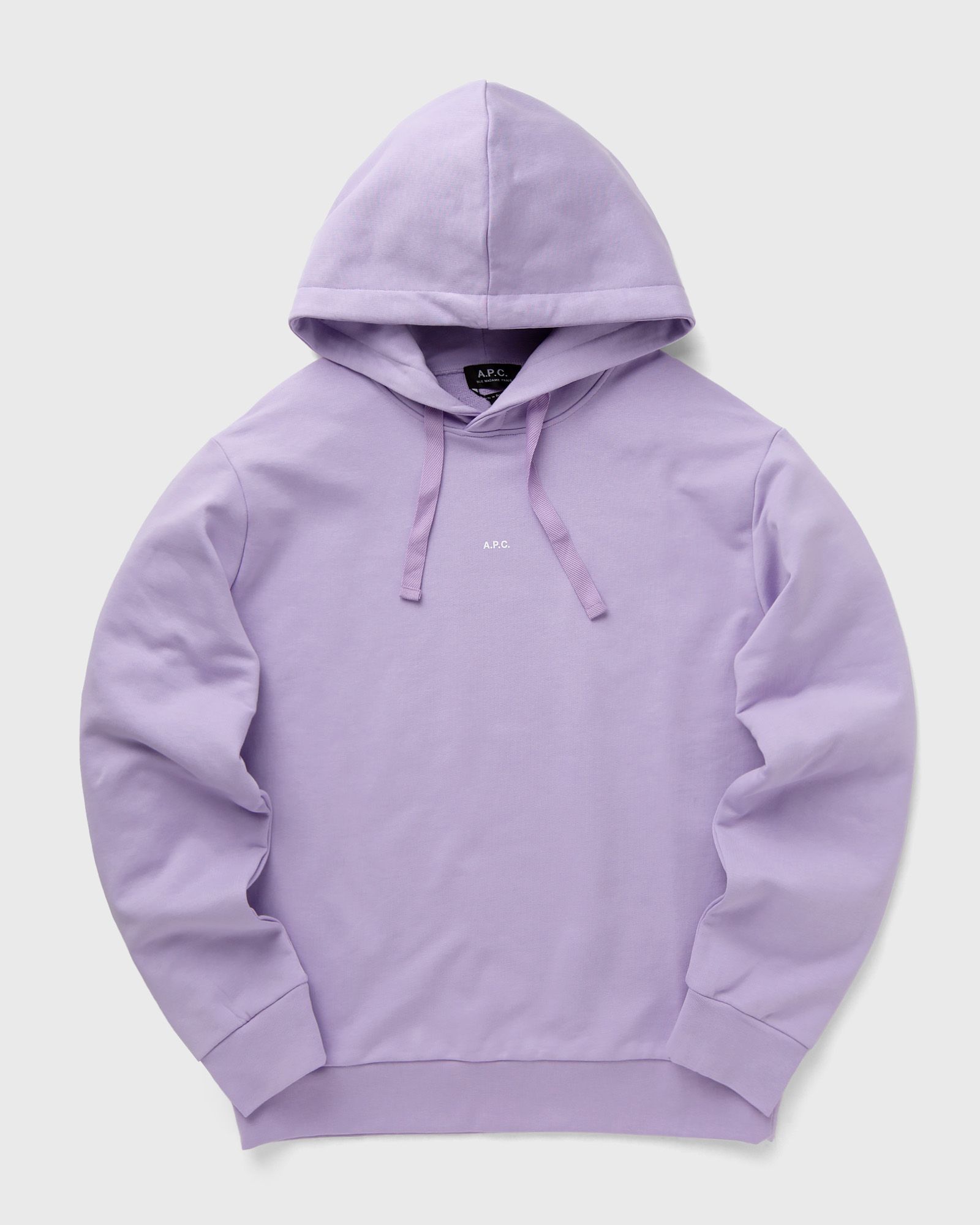 A.P.C. - larry hoodie men hoodies purple in größe:m