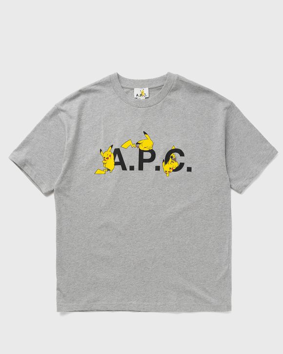 A.P.C. t-shirt pokémon pikachu H Grey | BSTN Store