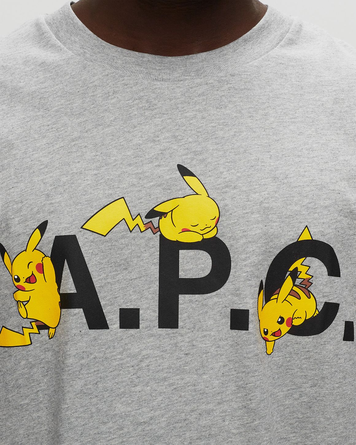 関税負担なし☆A.P.C. アーペーセー POKEMON CREW Tシャツ H A.P.C. POKEMON The Crew H T-shirt | Goodluck Bunch