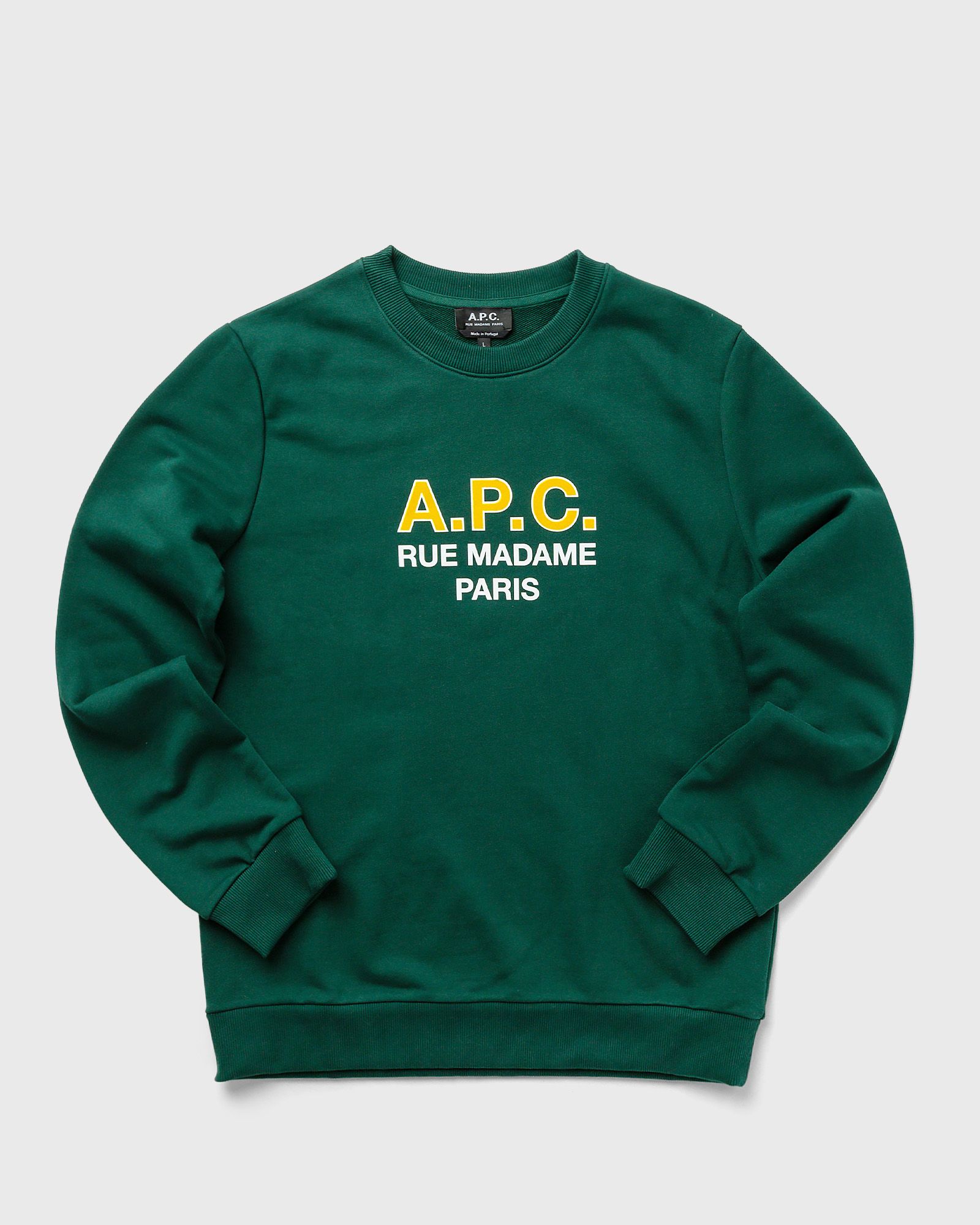 A.P.C. - sweat apc madame h men sweatshirts green in größe:s