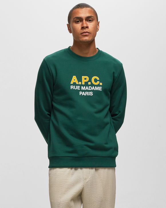 A.P.C. sweat apc madame h Green VERT FONCE