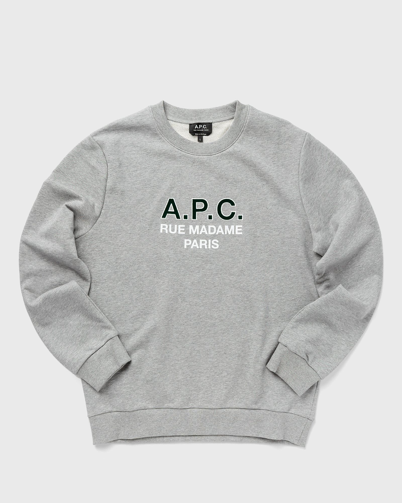 A.P.C. - sweat apc madame h men sweatshirts grey in größe:xl