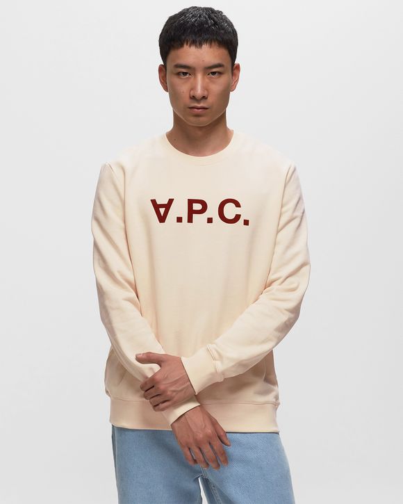 A.P.C. SWEAT VPC Beige BLANC CASSE