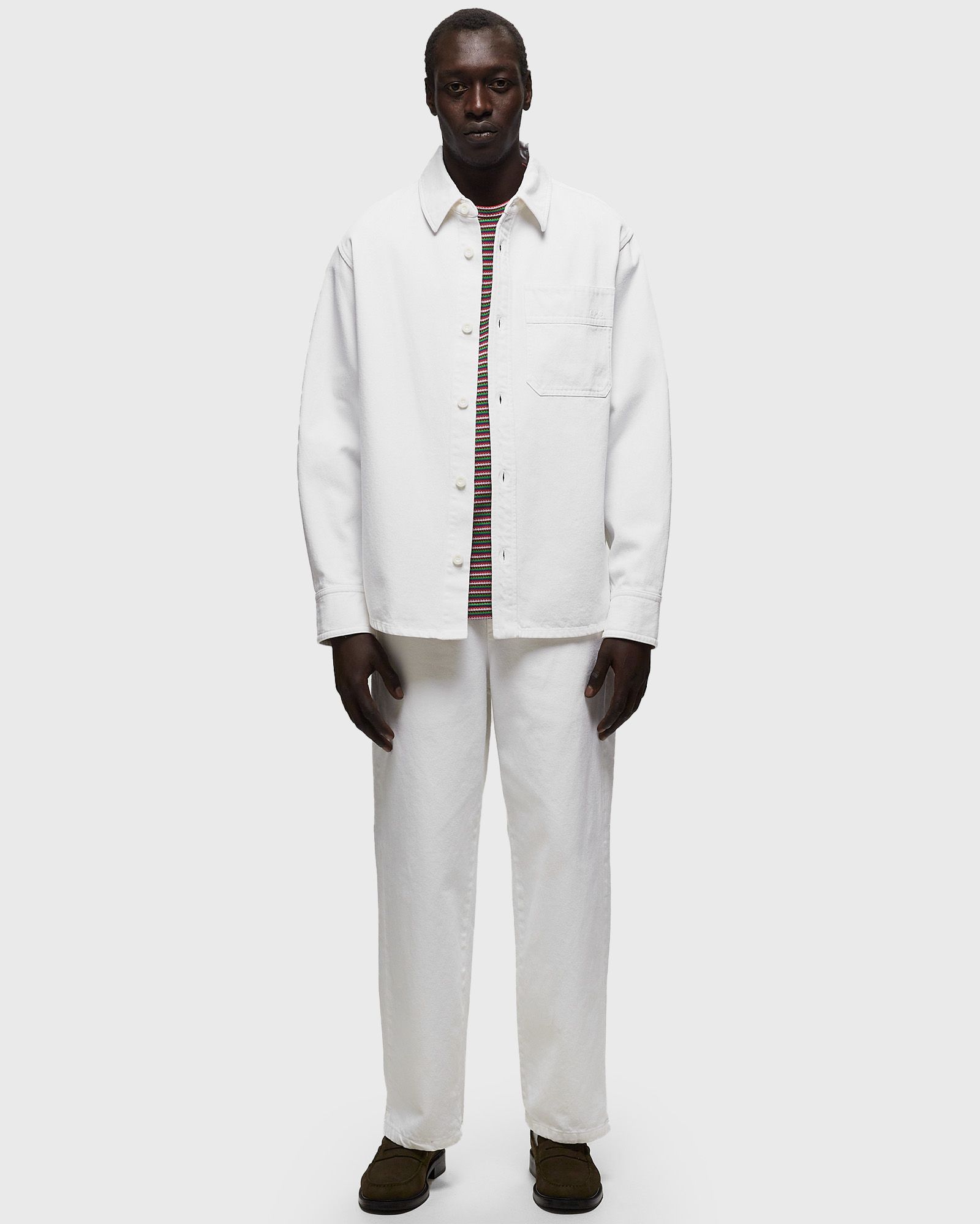 BASILE BRODEE POITRINE OVERSHIRT