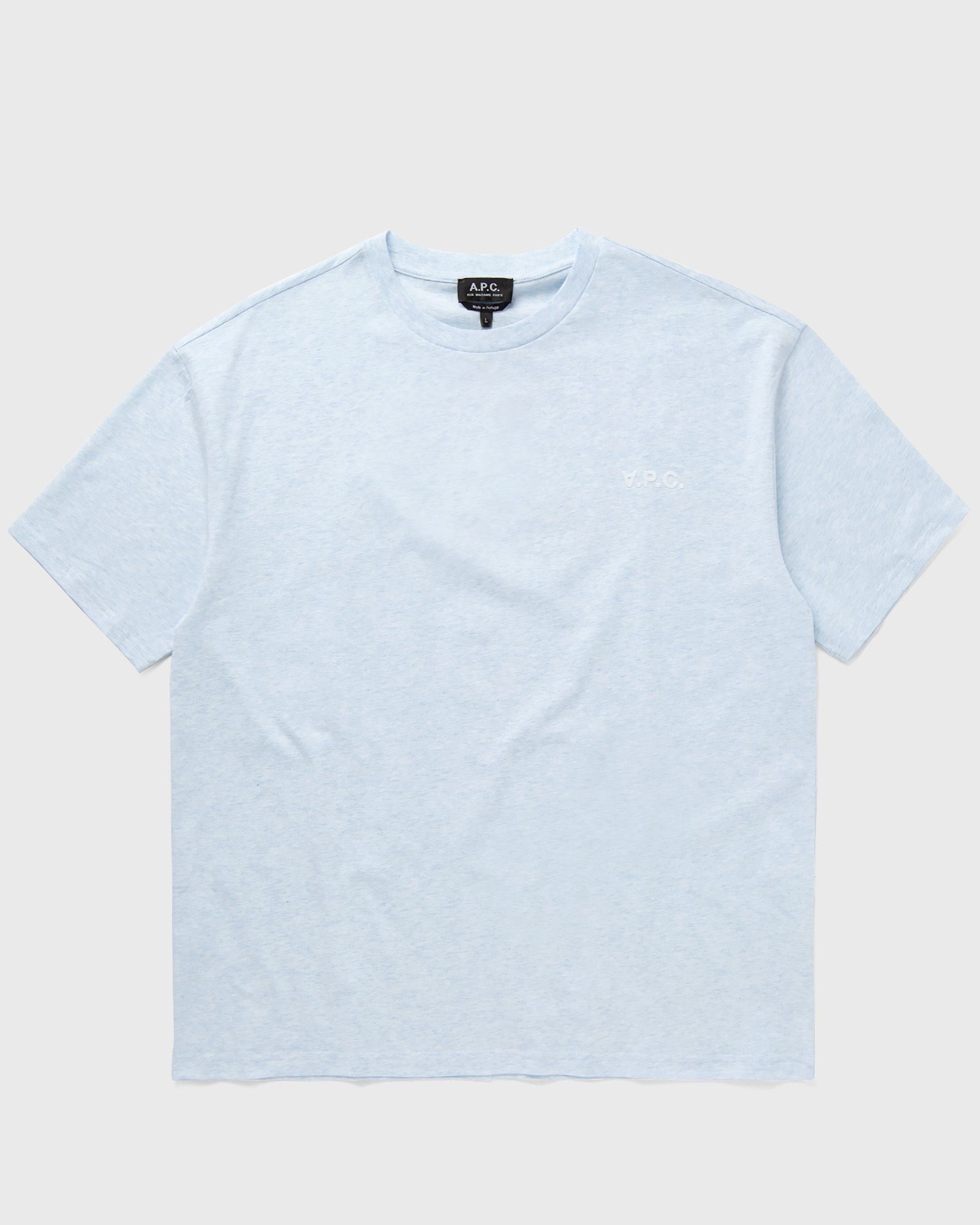 A.P.C. - t-shirt new joachim men shortsleeves blue in größe:xl