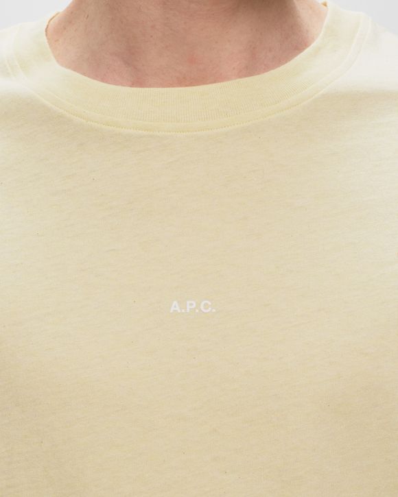 A.P.C.｜Kyle Colour T-Shirt COGBY-H26208 A.P.C. T-SHIRT KYLE COLOR Yellow | BSTN Store
