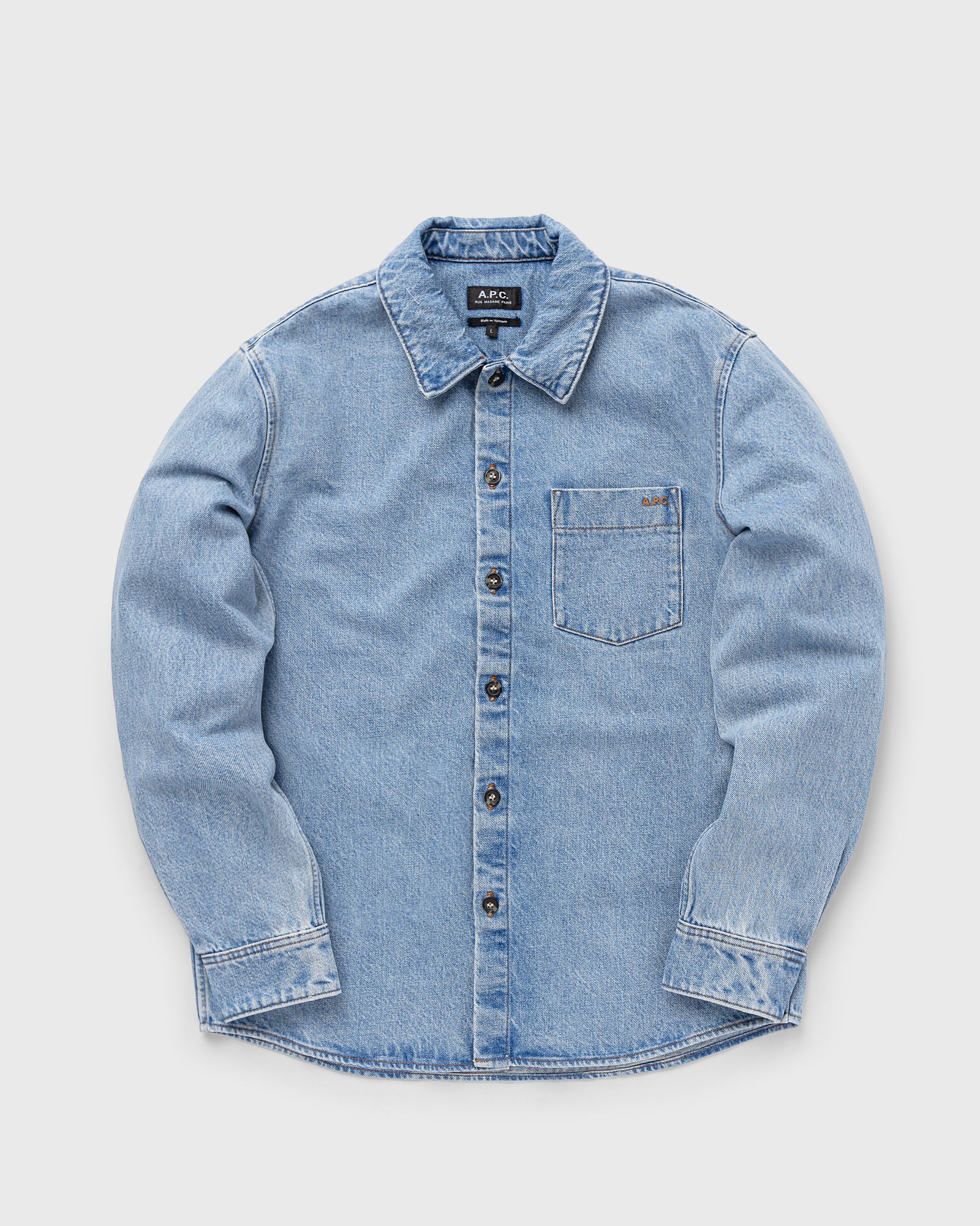 surchemise vittorio brodee poitrine