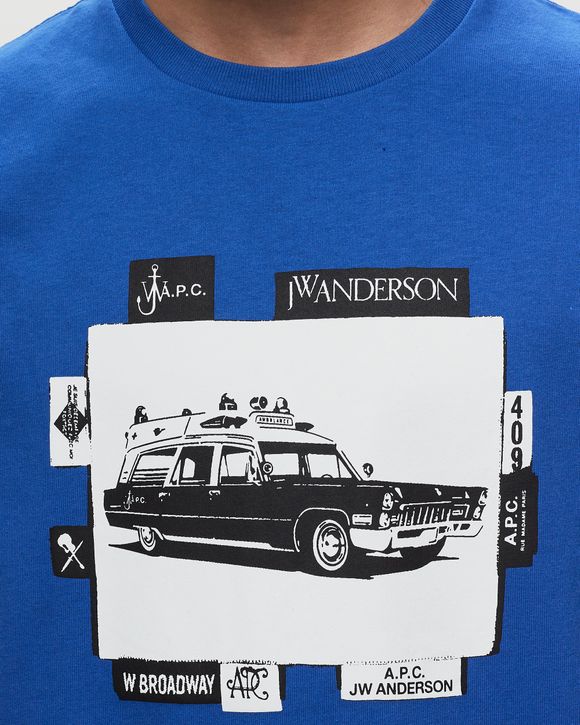 A.P.C. x JW Anderson TEE JO B. Blue | BSTN Store