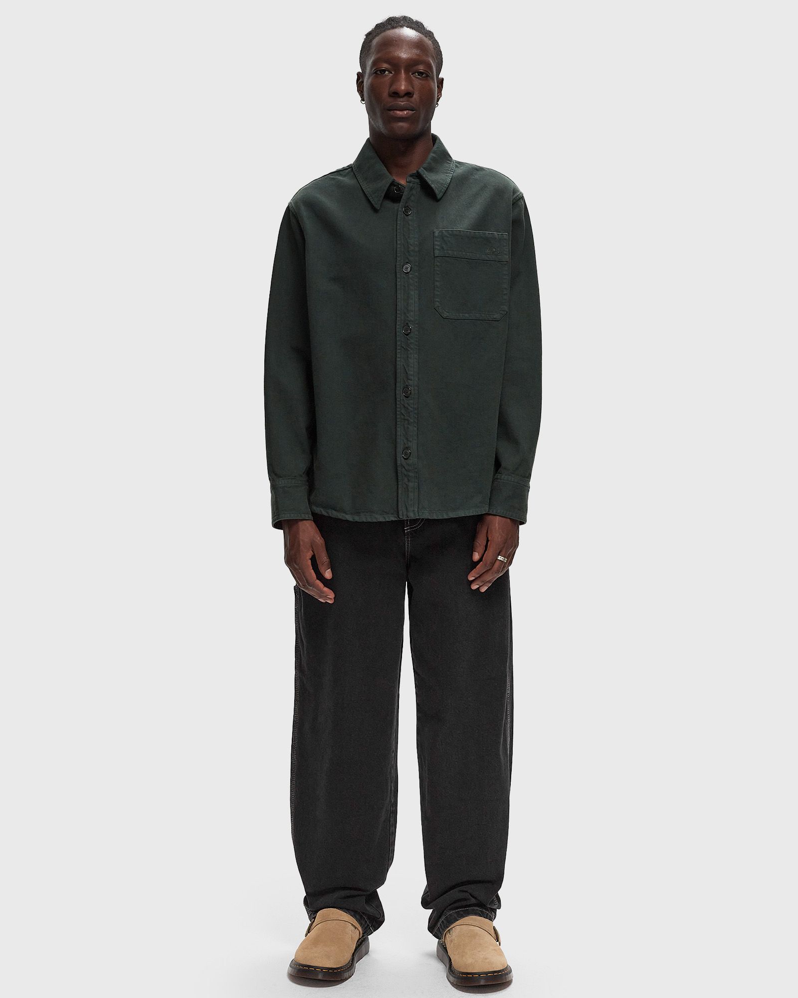 BASILE BRODEE POITRINE OVERSHIRT