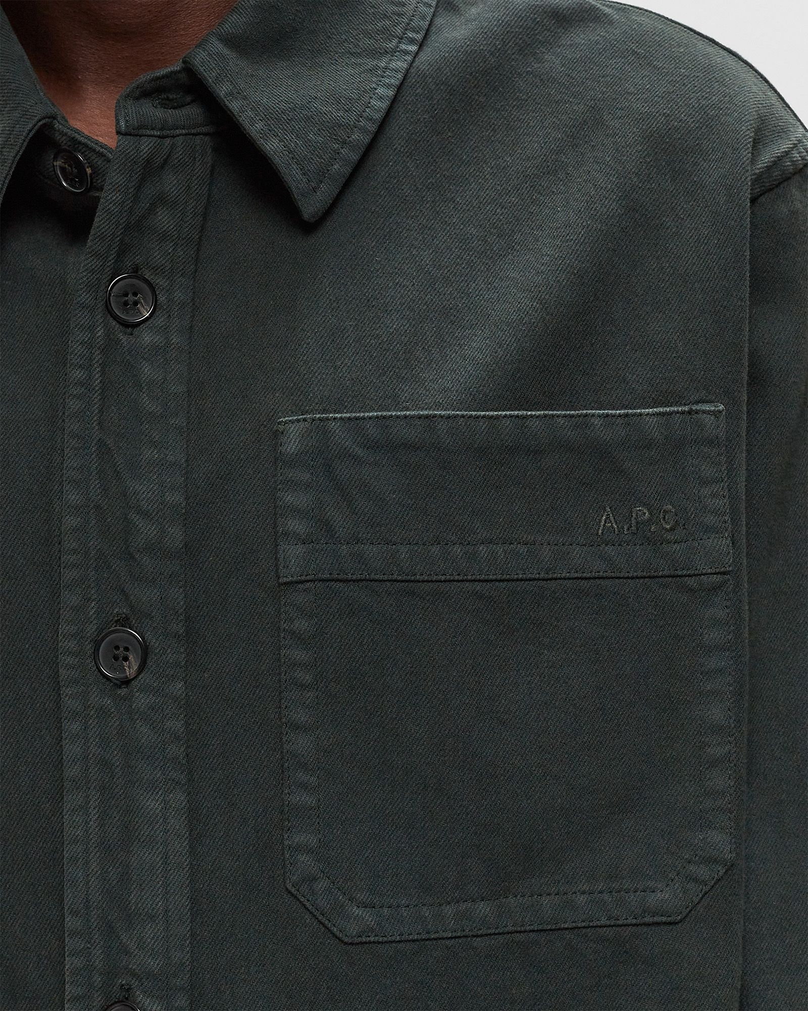 BASILE BRODEE POITRINE OVERSHIRT