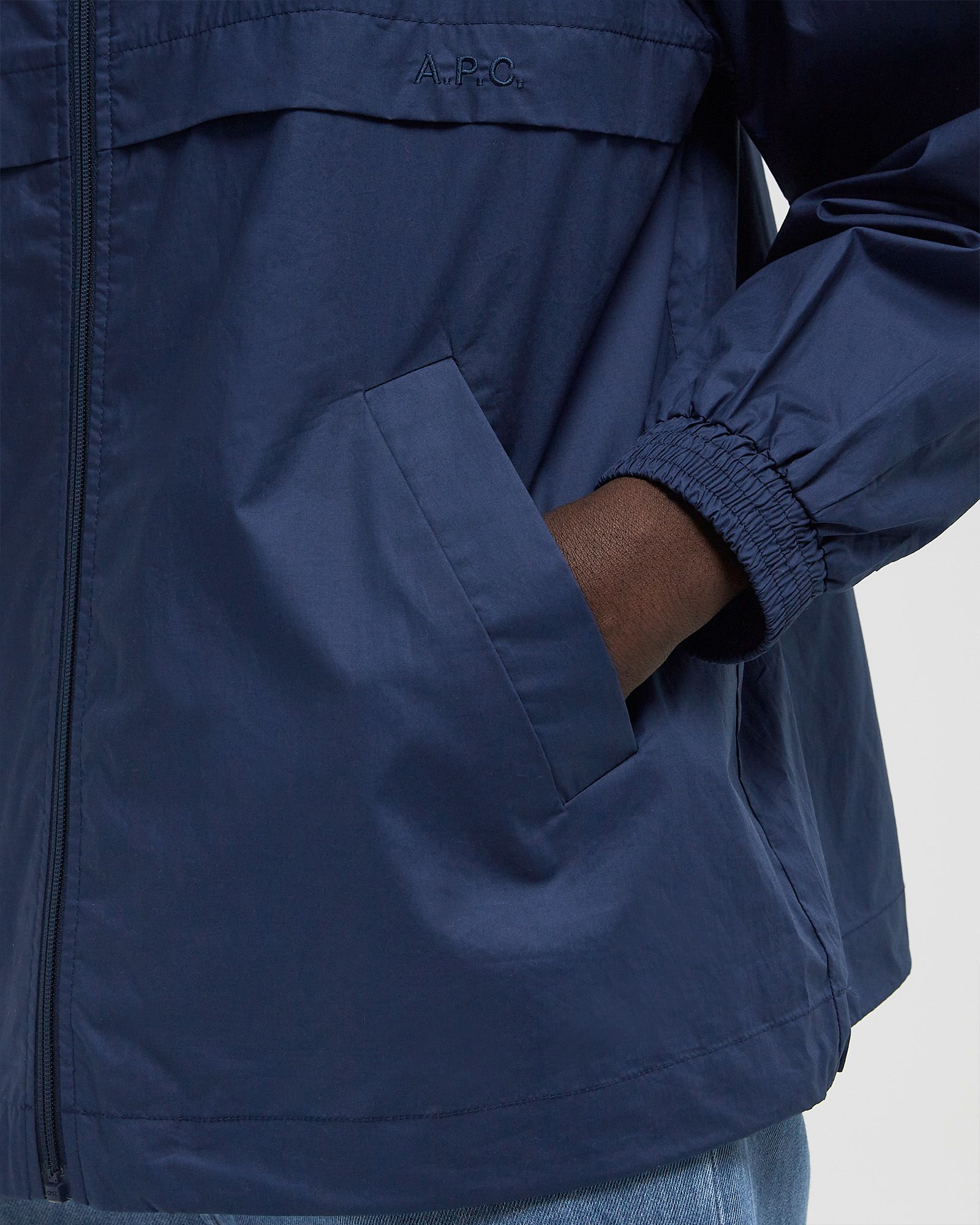 A.P.C. COUPE VENT JOE PARKA JACKET Blue | BSTN Store